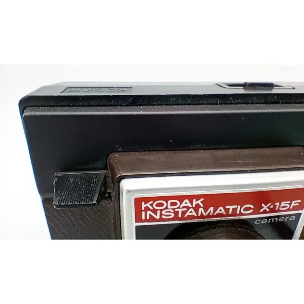 Kodak Instamatic Camera X-15F Vintage Untested 1970s With Strap For Parts